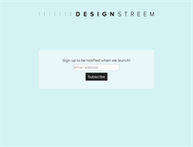 Tablet Screenshot of designstreem.com